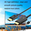 H147 180cm 4K 60Hz HDMI To DP Adapter With Power Supply HD Converter