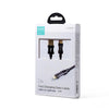 JOYROOM S-UL012A12 USB-A to 8 Pin 2.4A Sync Data Cable, Cable Length:1.2m(Black)