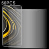 For Xiaomi Poco M3 50 PCS 0.26mm 9H 2.5D Tempered Glass Film