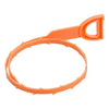 Drain & Hair Removal Tool Drain Dredge Pipe Sewer Cleaner Hook(Orange)