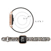 For Fitbit Versa 2 / Lite 22mm Reverse Buckle Printed Silicone Watch Band(Pink Rose)