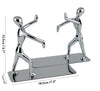 1 Pair Book Holder Humanoid Figure Non-Skid Art Desk Organizer Bookshelf Office Study Decoration