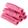6pcs /Set Sleeping Soft Sponge Hair Curlers No Heat Hair Rollers(Rose Red)