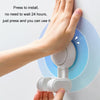 Household Suction Cup Nail-free Universal Shower Head Bracket(White)