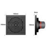 Bathroom Sewer Deodorant Pure Copper Floor Drain, Specification: Chrome+Inner Core