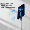 Baseus Flash Series II 1.5m 3 in 1 Type-C to Micro USB + 8 Pin + Type-C 100W Fast Charging Cable(Blue)