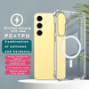 For Samsung Galaxy S25 5G IMAK Space Shield PC + TPU Airbag Shockproof MagSafe Phone Case(Transparent)