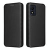 For Alcatel 1B 2022 Carbon Fiber Texture Flip Leather Phone Case(Black)