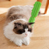 Cat Scratcher Table Leg Brush (Black) - Silicone Massage & Grooming