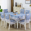 Home Dining Table/Chair Non-Slip Cover, Size: 150x200cm Tablecloths(African Elephant Gray)