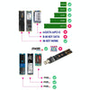 ENCNVME-R33  USB 3.2 Gen 2 10Gbps To NVMe M.2 SSD Adapter RTL9210 Chips For M Key M2 NVMe