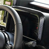 For 2024 Suzuki Spacia MK04 Series Right-hand Drive Center Console Decorative Frame(Black)