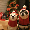 XL Christmas Wool Dog Hat - Winter Warm Festive
