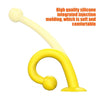4PCS Motorcycle Helmet Soft Silicone Tentacle Sucker Decoration(Black)