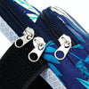 2 PCS B026 Running Mobile Phone Arm Bag Sports Yoga Mobile Phone Bag, Specification Large (Leaves Blue)