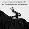 Dustproof Seat Cover For Grass Cutter / Agricultural Vehicle / Forklift / Tractor, Size: 15 Inch (Yellow Black)