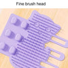 Cat Self Groomer Brush Scratcher - Blue - Table Leg Mount