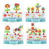 Children Screw-Tightening Electric Drill Toy Manual Assembly Toolbox, Style: 3D + Manual Drill (275 PCS)