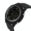 SANDA  411 Multifunctional Wports Watch Male Youth Fashion Model Male Waterproof Student Electronic Watch(Black)