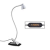 668A001 USB 360 Degree Bend Hose Desk Lamp, Spec: White Stepless Dimming