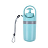 6-Claw Pooper Scooper with Bag Dispenser (Blue-Grey)