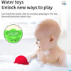 Double Expression Flip Dolls Octopus Silicone Unzip Toys, Height: 4.9cm(Blue)