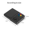 Miyoo Mini Plus 3.5 Inch IPS Screen Retro Handheld Game Console 64GB 15K Games(Transparent Purple)