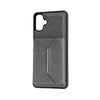 For Samsung Galaxy A06 4G / 5G Solid Color Metal Buckle Card Slots Bag Phone Case(Grey)
