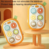 Children Educational Simulation Mobile Phone Toys Infant and Toddler Montessori Early Learning Fun Busy Balls(Phone Shape)