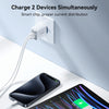 JOYROOM JR-TCF15 30W USB+USB-C / Type-C Fast Charger, Specification:EU Plug(White)