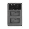 FW50 Vertical Dual Charge SLR Camera Battery Charger