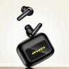 awei T56 ANC Noise Reduction Wireless Bluetooth Earphone with LED Touch Screen(Black)
