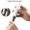 2 In 1 Electrical Eyebrow Trimmer Ladies Shaver Eyebrow Shapers, Model: USB Charging White