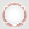 Car Steering Wheel Cartoon Short Fluff Handle Cover, Size: 38cm(Pink D Shape)