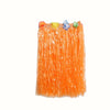 3 PCS Hawaiian Hula Party Show Dress Up Props, Size: 80cm(Single Layer Orange)