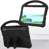 For Samgsung Galaxy Tab S10 FE 11 EVA Shockproof Tablet Case with Holder(Black)