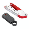 WLXY 518A Crimping Pliers Wire Stripper Repair Hand Tool Set for RG59 / RG6 Coaxial Cable
