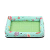 Cooling Dog Mat Bed, Medium (53x40cm), Watermelon Green