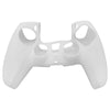 For Sony PS5 Silicone Gamepad Protective Case(White)