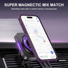 For iPhone 15 Pro MagSafe Magnetic Phone Case(Purple)