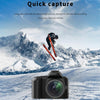 Dual-camera Night Vision 64 Million Pixel High-definition WIFI Digital Camera Standard+Light+Lens+Mic+Bracket