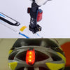 Outdoor Cycling Night Running Warm Light Bicycle Tail Light, Colour: 5 LED Blue