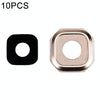 10x Gold Camera Lens Covers for Samsung Galaxy A7 (2016) A710