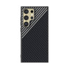 For Samsung Galaxy S24 Ultra 5G ABEEL C Carbon Fiber Series 6D Micro Relief MagSafe Phone Case(Black Grey)