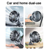 SUITU  12V/24V Mini Car Fan USB Charging Single Head Fan 360 Degree Cooling Fan, Style: Seat Back Model