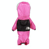 Seasons Dog Raincoat, Rose Red, Small - Waterproof PU