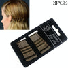3 PCS Female Black Gold Barrettes Hair Clips Headbands Hair Accessories(4#Light gray gold)