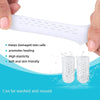With Hole Toe Set High Heels Anti-Wear Anti-Pain Toe Protective Cover, Size: XS(Blue)