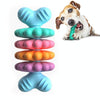 Dog Chew Toy, Blue Bone, Teething Puppy Toy, Durable TPR
