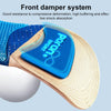 Men Shock Absorbing Sweat Absorbing Breathable Sports Insoles, Size:39-40